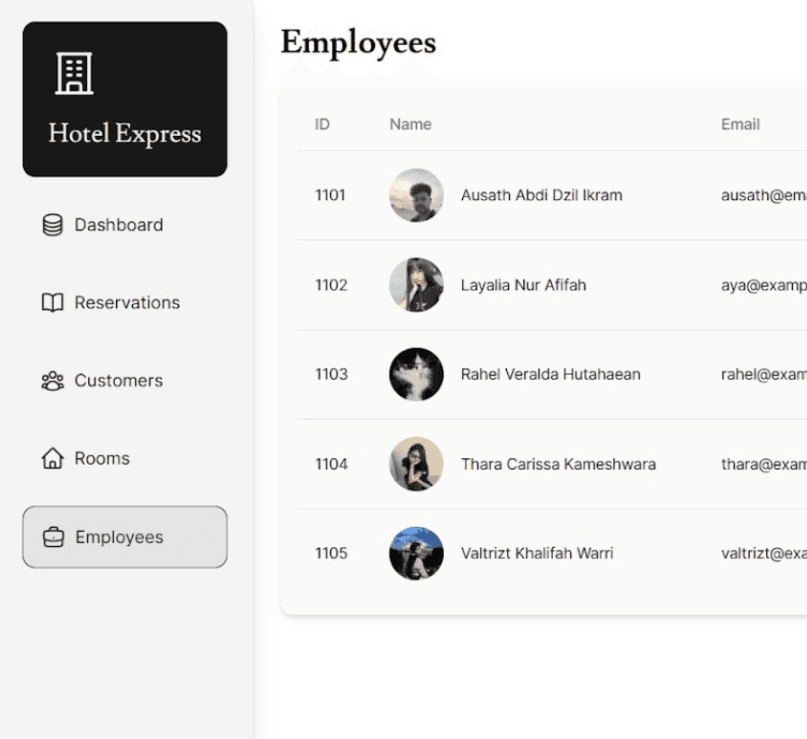 Hotel Management App